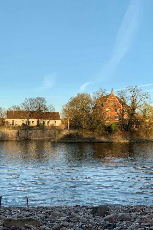 Ferienwohnung Schleusenhaus Hameln Hamelin Luaran gambar